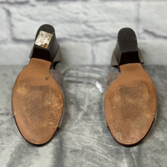 Studio Isola Taupe Leather Booties - Picture 5 of 6